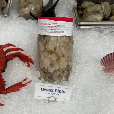 Shucked Oyster Pint, Virginia