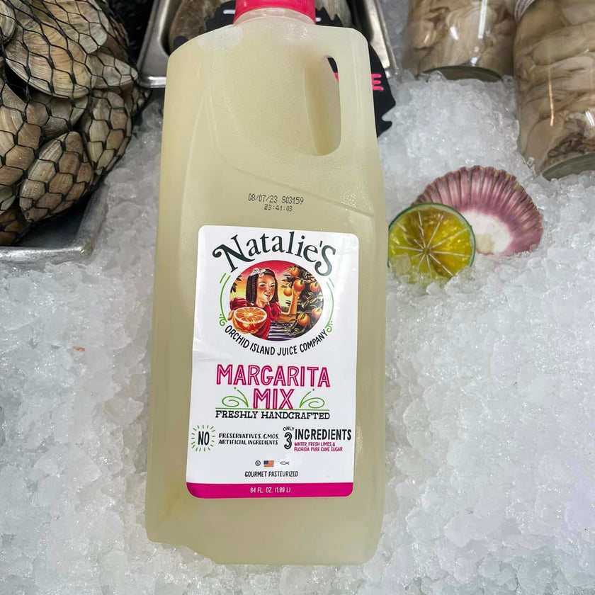 Natalie's Margarita Mix, Half Gallon Pelican Seafood Company