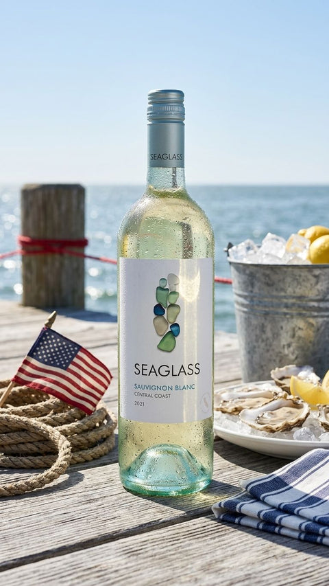 Seaglass Sauvignon Blanc bottle